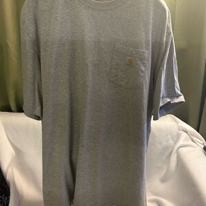 Carhartt Men's Gray Short Sleeve Tee